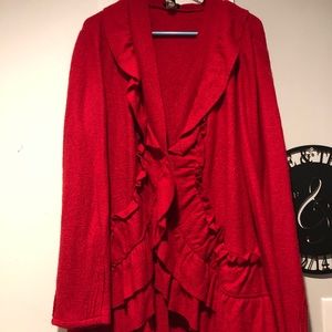 Cupid ruffle jacket xl